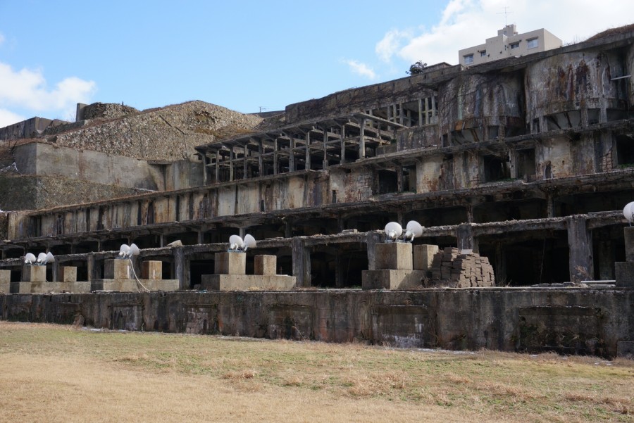 Like ancient Rome! I visited the Kitazawa area of the Sado Gold Mine (the site of the Kitazawa floating ore dressing plant).